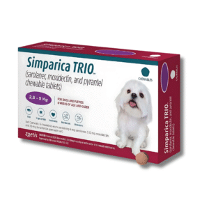 SIMPARICA TRIO 2.5-5KG (3 COMPRIMIDOS)