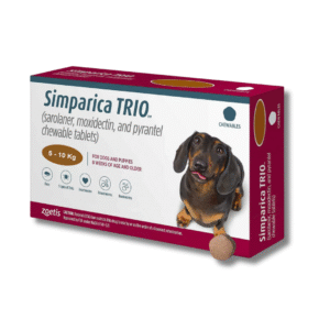 SIMPARICA TRIO 5-10 KG (3 COMPRIMIDOS)